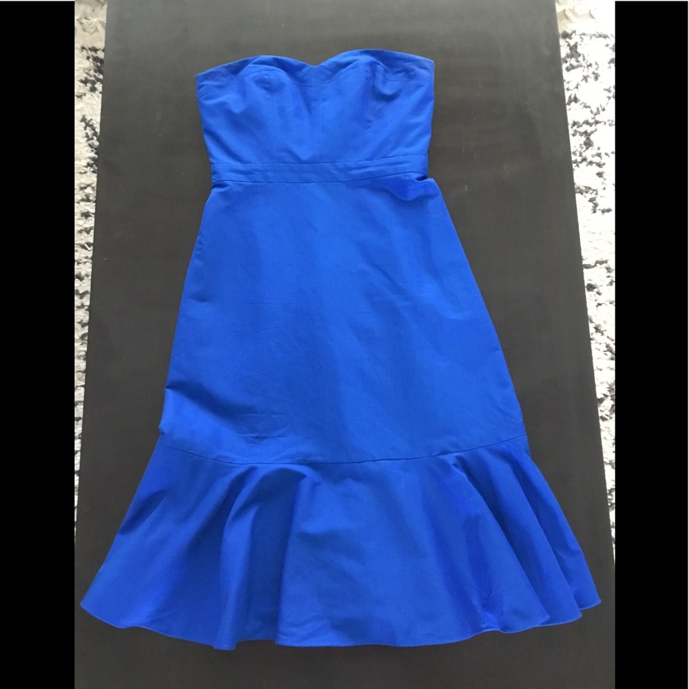 J crew strapless dress